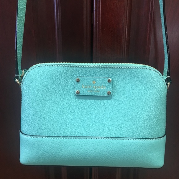 kate spade Handbags - Teal Kate Spade Blue Crossbody Purse Bag